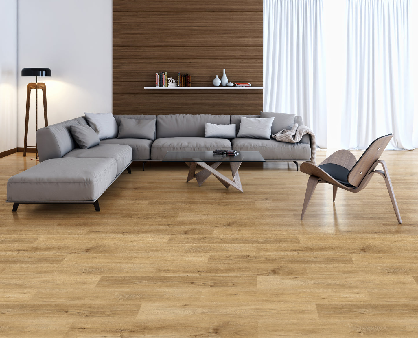 RIGID LVT - Roble Ambar