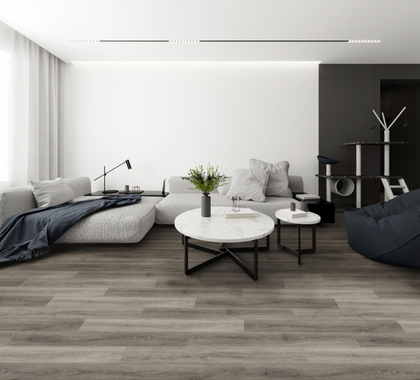 RIGID LVT - Roble Grafito