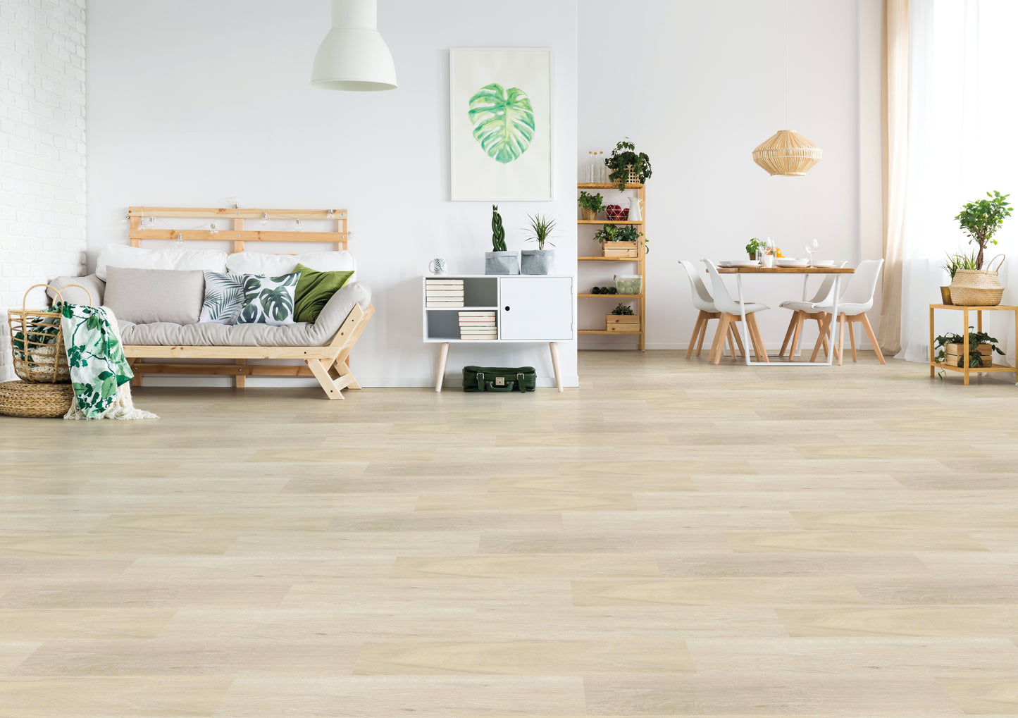 Suelo vinílico Rigid Core Wood - Modern Oak Nordic